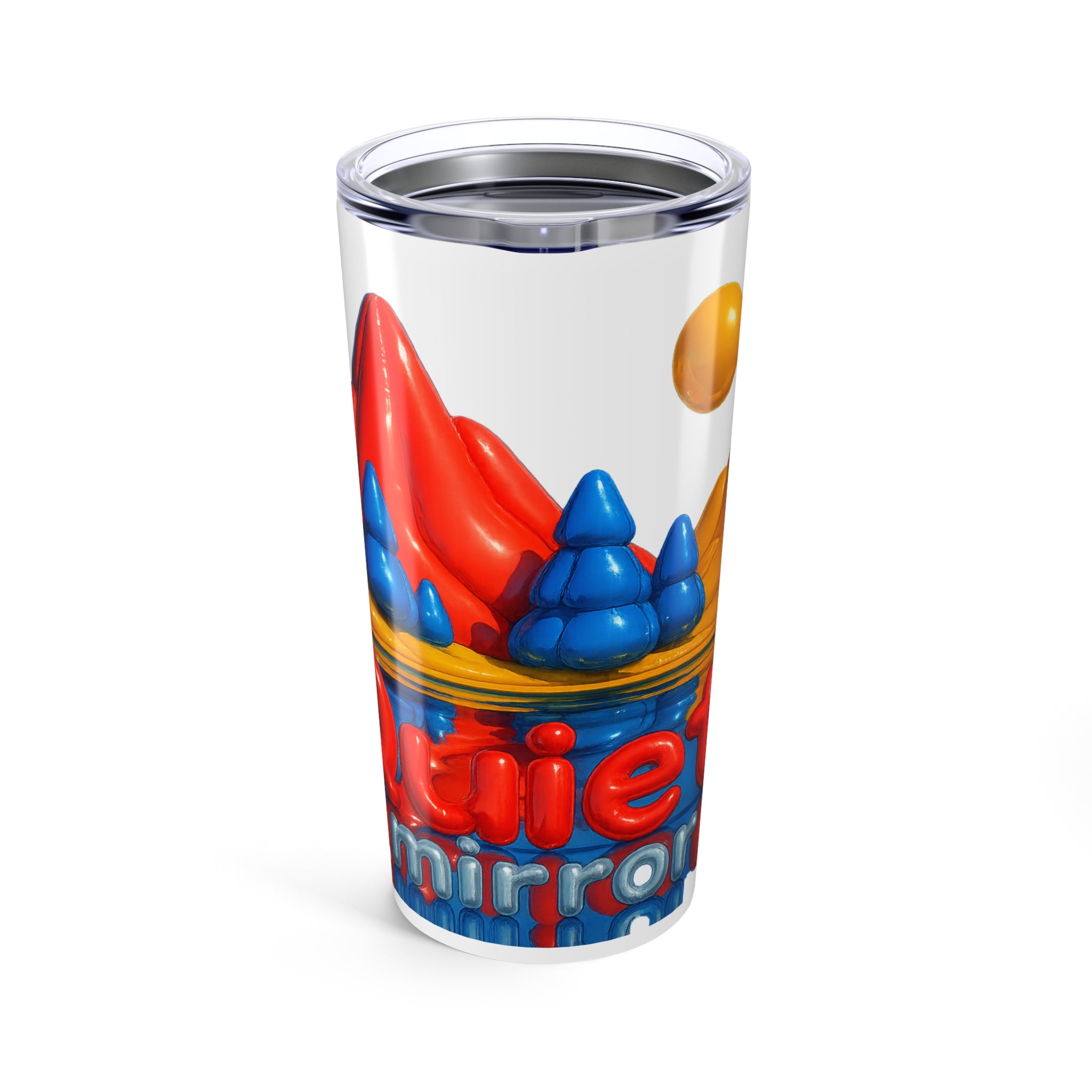 Colorful Motivational Tumbler | Vibrant 20oz Travel Mug, Perfect for Gifts, Outdoor Adventures, Inspirational Quotes