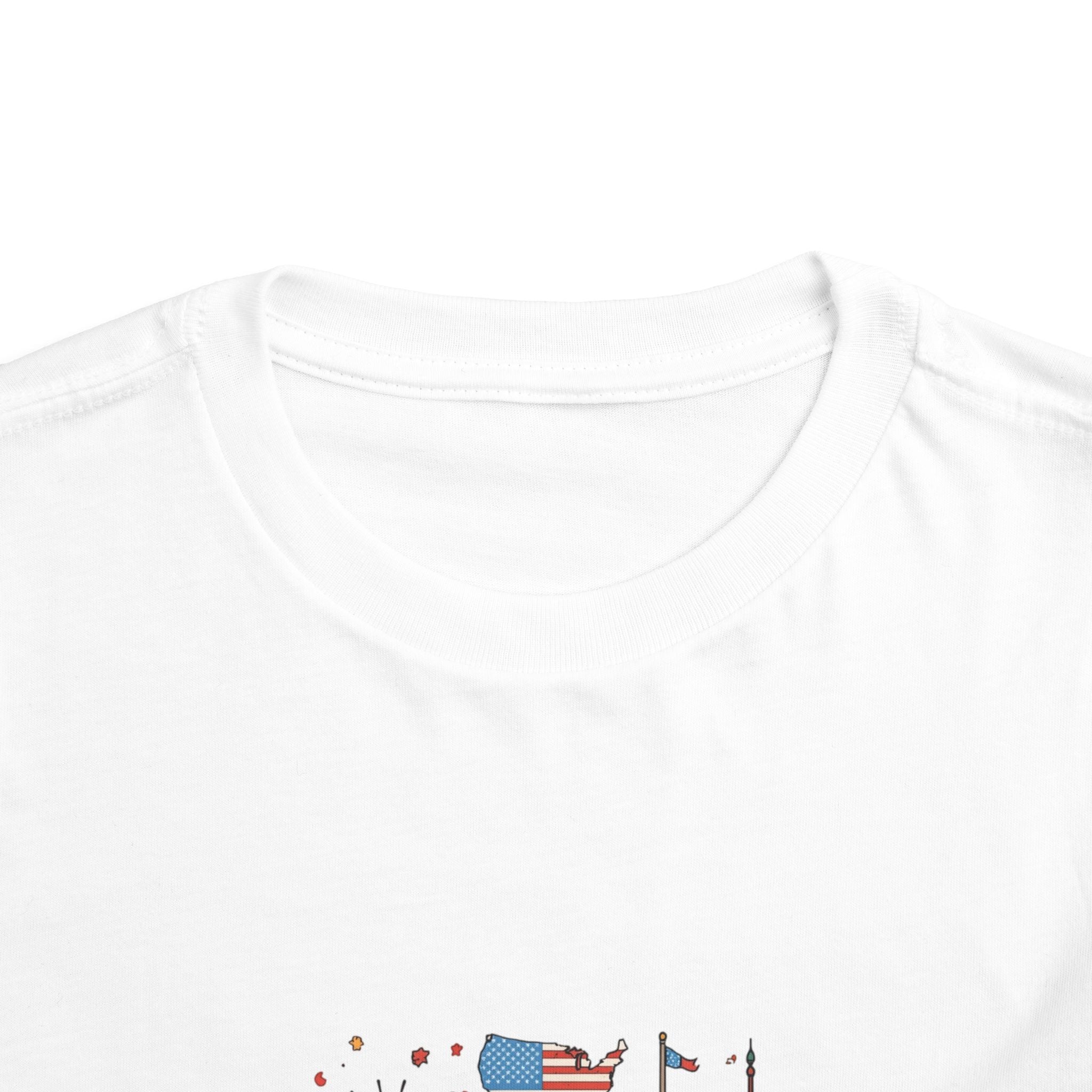 Whimsical Cityscape Toddler Tee, Cute Kids Shirt, Toddler Graphic Tee, Playful Art Apparel, Birthday Gift, Summer Outfit