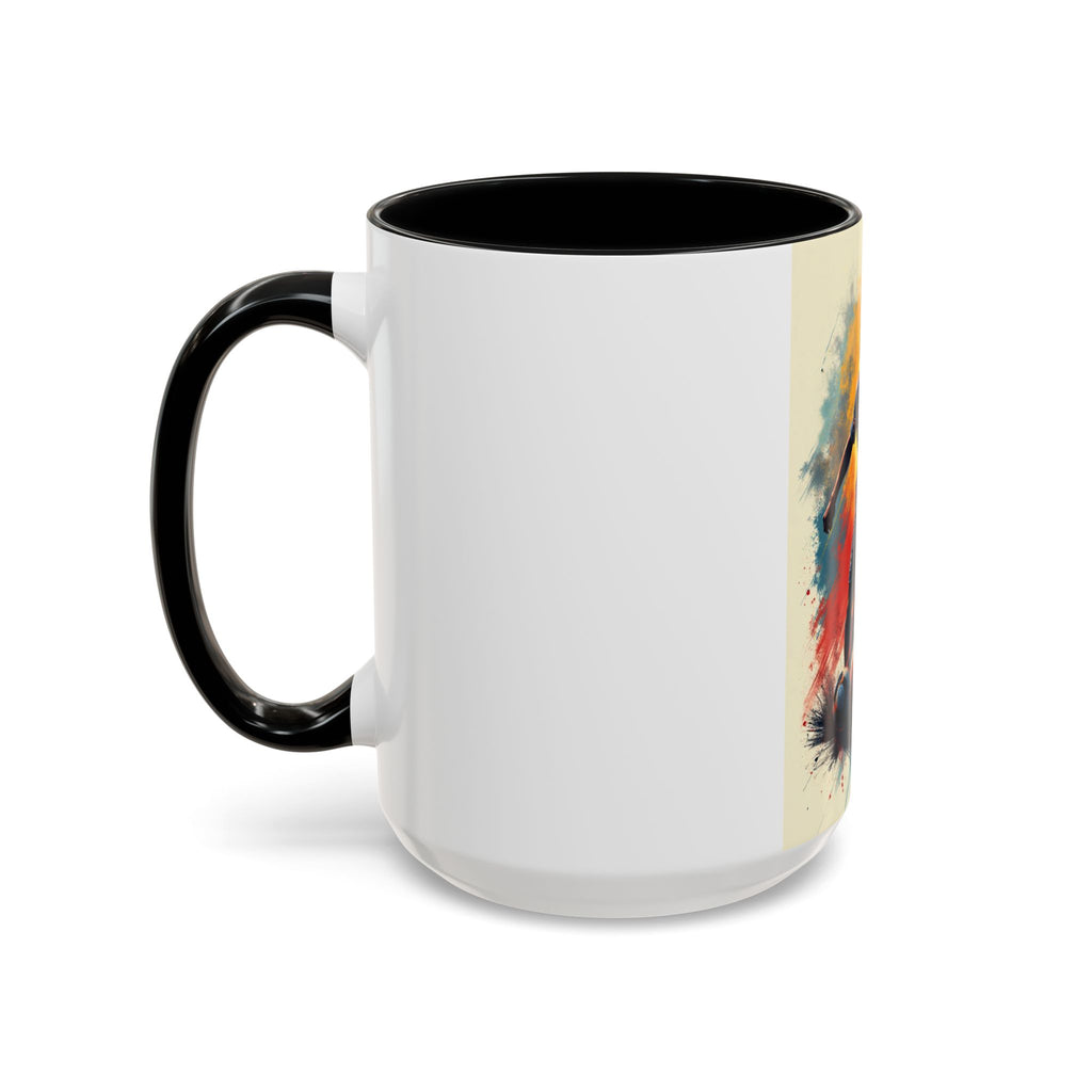 Vibrant Soccer Coffee Mug - Perfect Gift for Sports Fans, Athletic Decor, Personalized Cup, Unique Sports Gift, Game Day Mug