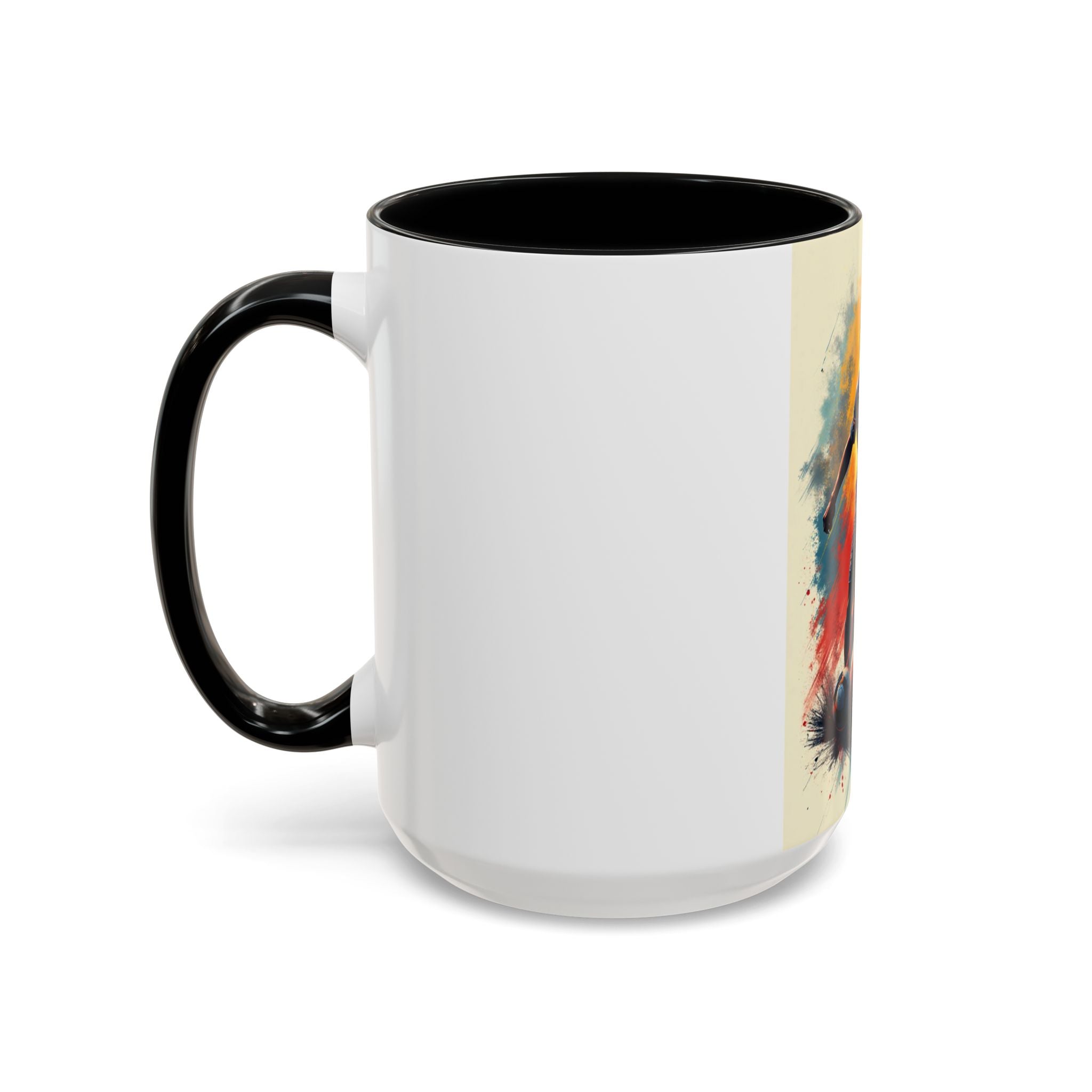 Vibrant Soccer Coffee Mug - Perfect Gift for Sports Fans, Athletic Decor, Personalized Cup, Unique Sports Gift, Game Day Mug