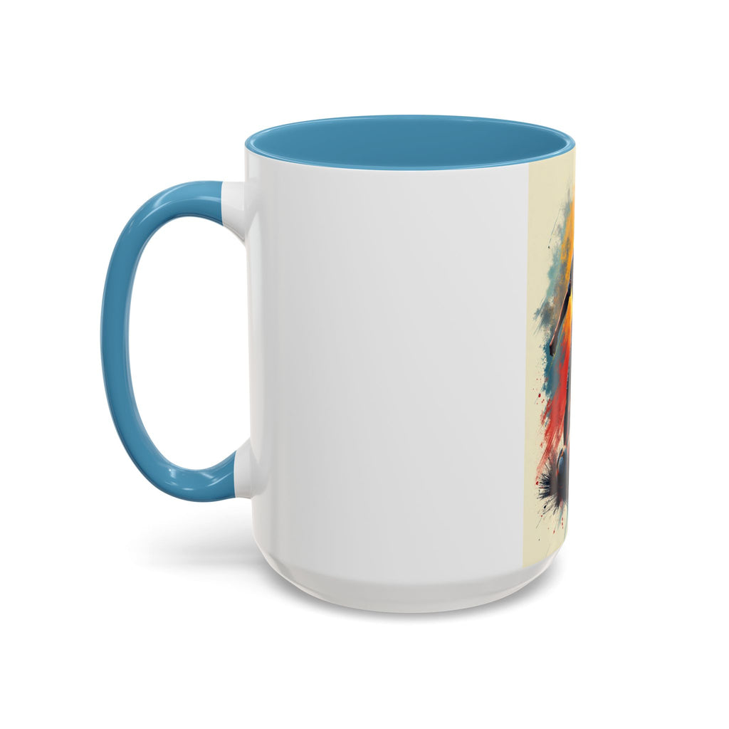 Vibrant Soccer Coffee Mug - Perfect Gift for Sports Fans, Athletic Decor, Personalized Cup, Unique Sports Gift, Game Day Mug