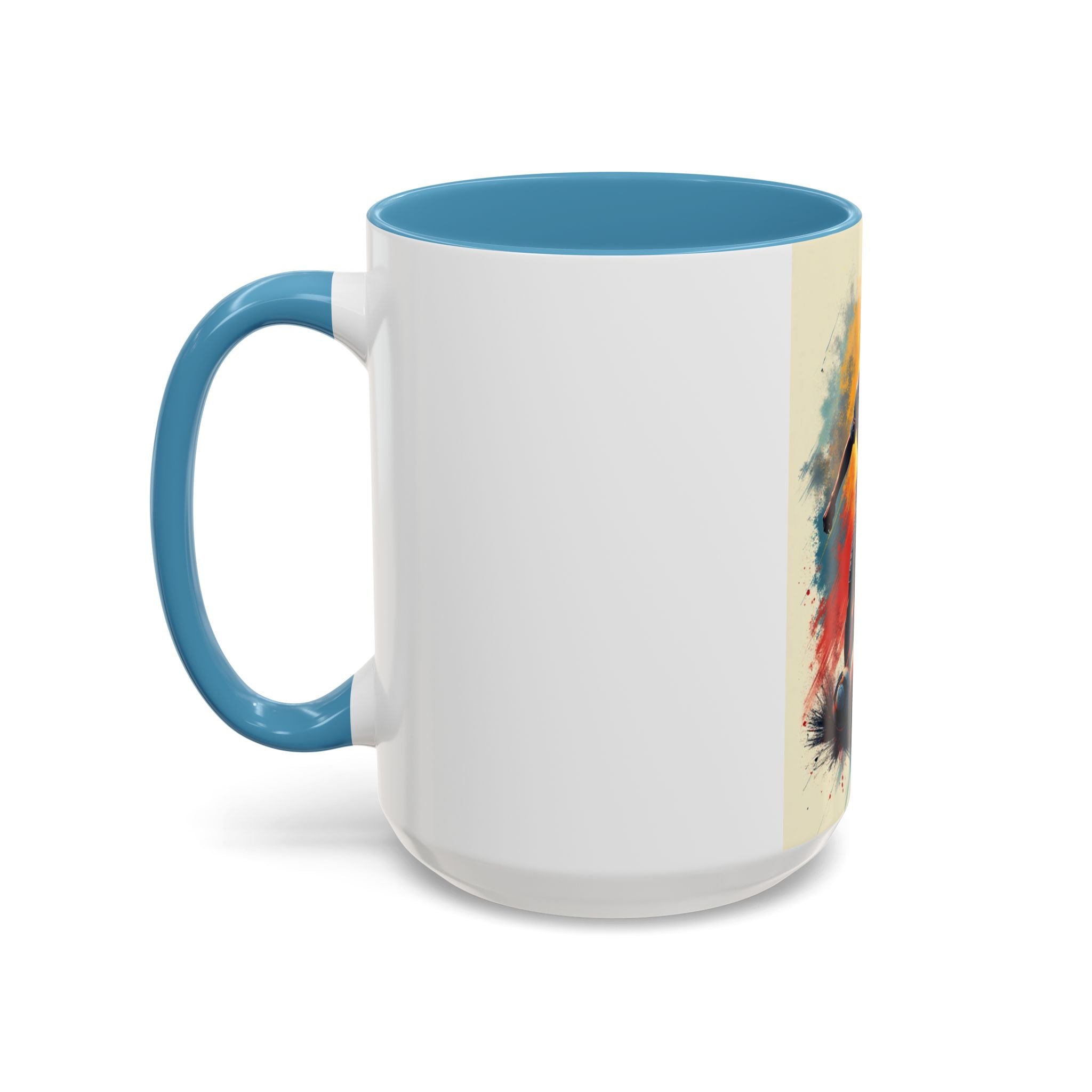 Vibrant Soccer Coffee Mug - Perfect Gift for Sports Fans, Athletic Decor, Personalized Cup, Unique Sports Gift, Game Day Mug