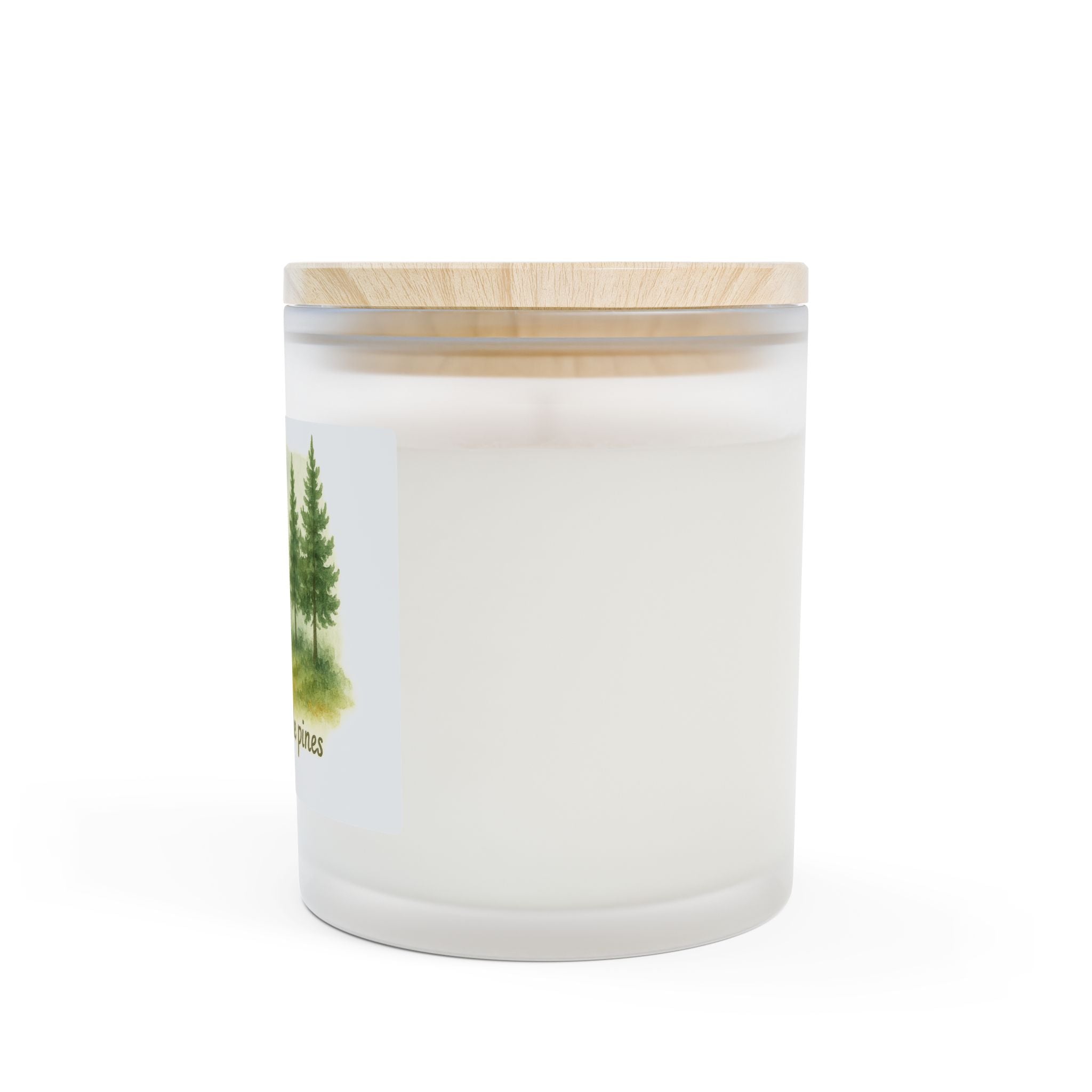 Relaxing Pine-Scented Candle, Aromatherapy Gift, Eco-Friendly Candle, Stress Relief, Home Decor