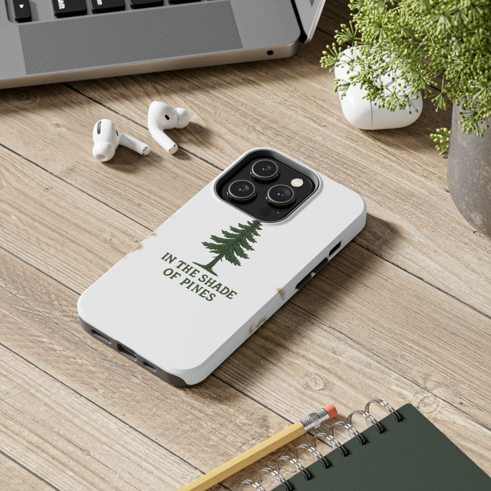 Nature-Inspired Tough Phone Cases, Rustic Phone Covers, Pine Tree Cases, Outdoor Enthusiast Gifts, Eco-Friendly Phone Accessories