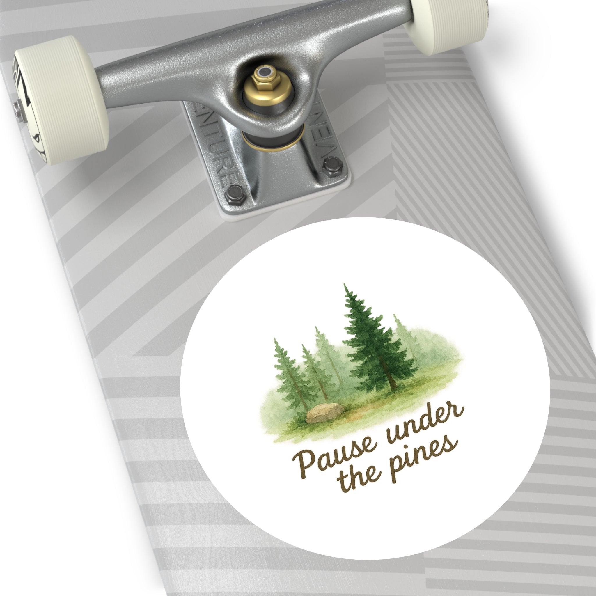 Nature-Inspired Round Stickers, Perfect for Gifts, Journals, Scrapbooking, Outdoor Adventures, and Home Decor