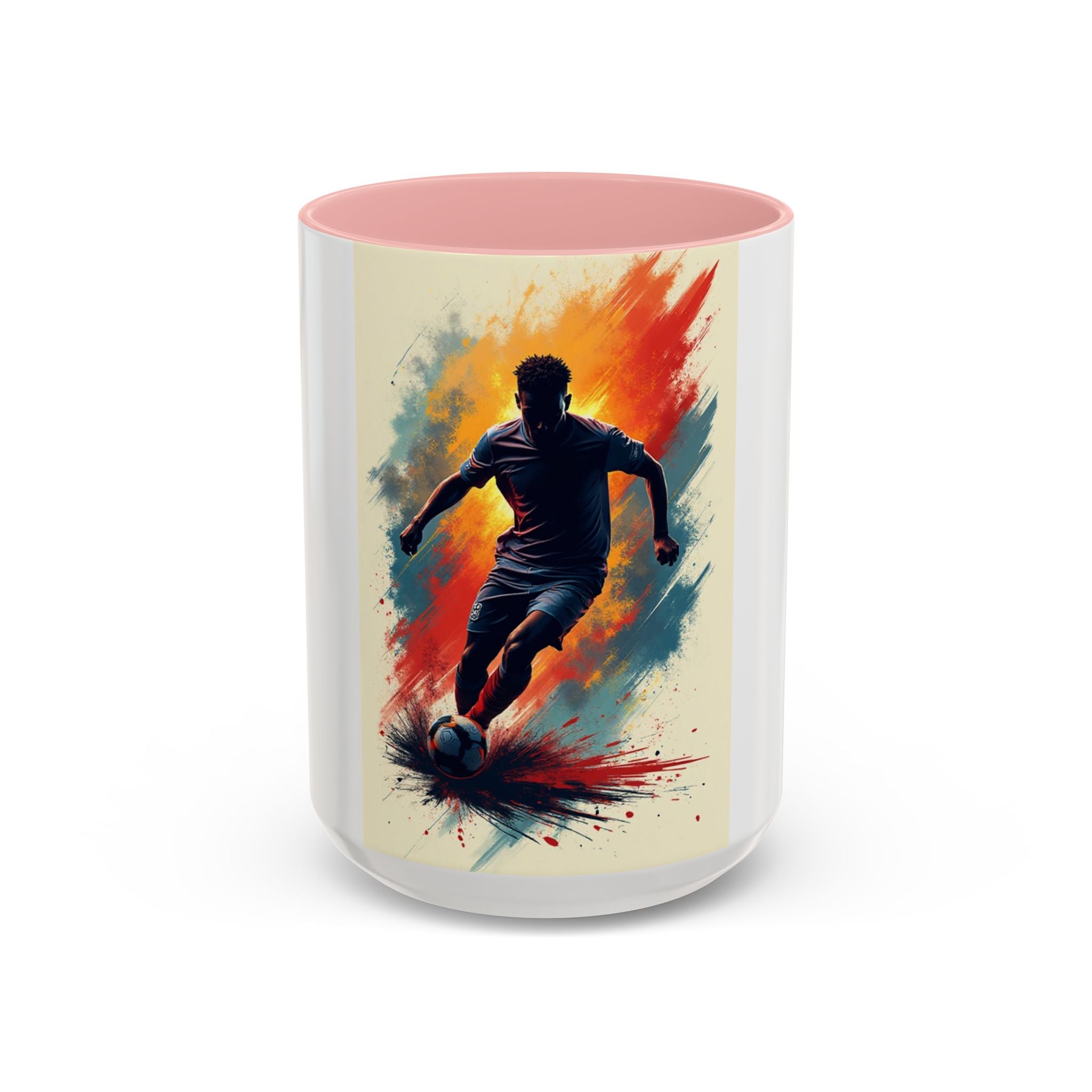Vibrant Soccer Coffee Mug - Perfect Gift for Sports Fans, Athletic Decor, Personalized Cup, Unique Sports Gift, Game Day Mug
