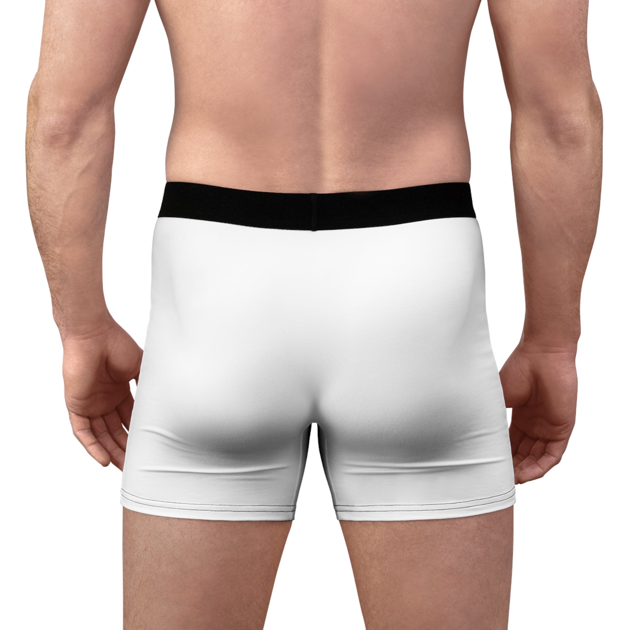 Trendy Men's Boxer Briefs with Unique Pattern, Comfortable Underwear, Stylish Gift, Casual Everyday Wear, Water and Stone Design