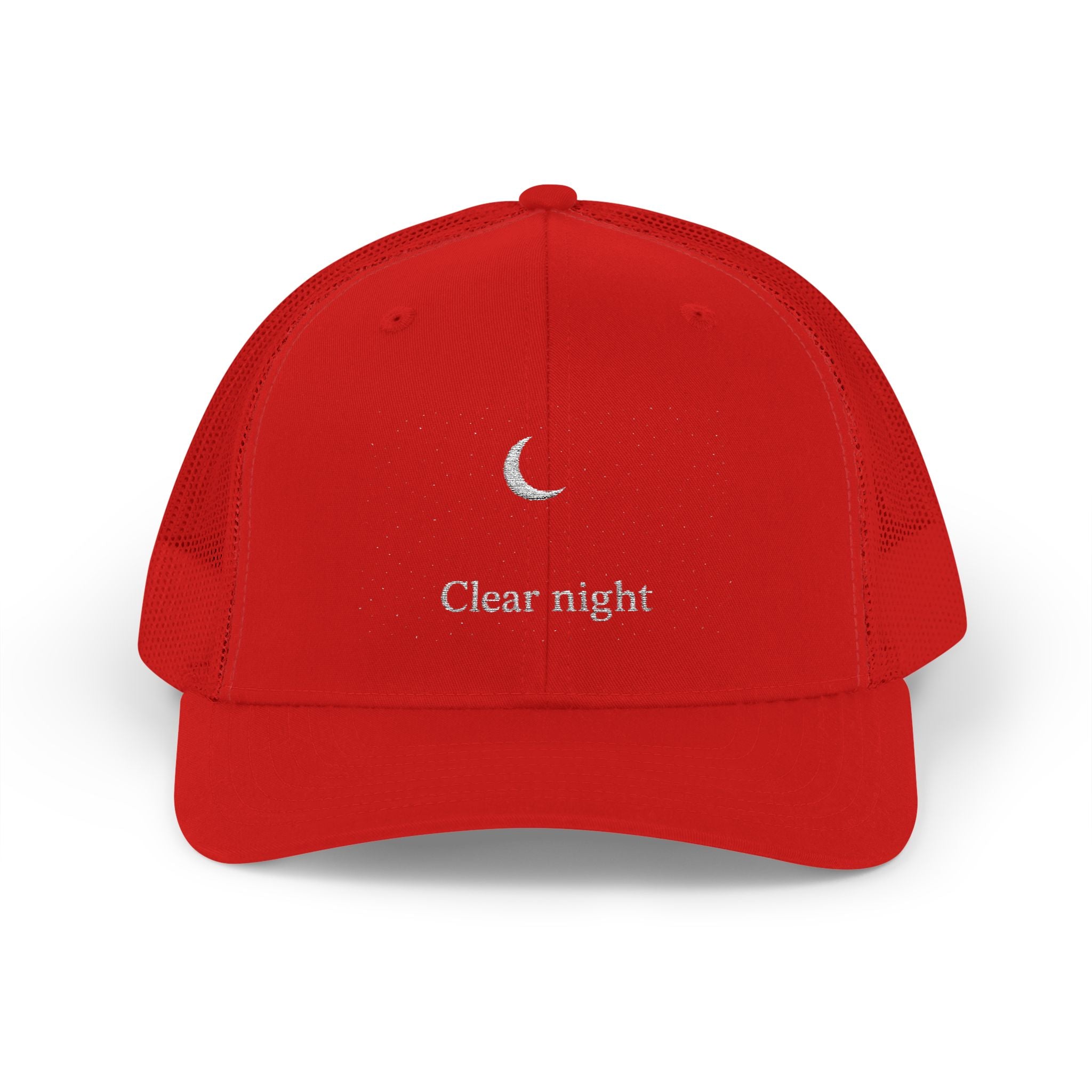Clear Night Snapback Trucker Cap, Custom Cap, Casual Hat, Outdoor Gear, Festival Accessory, Night Sky Fashion