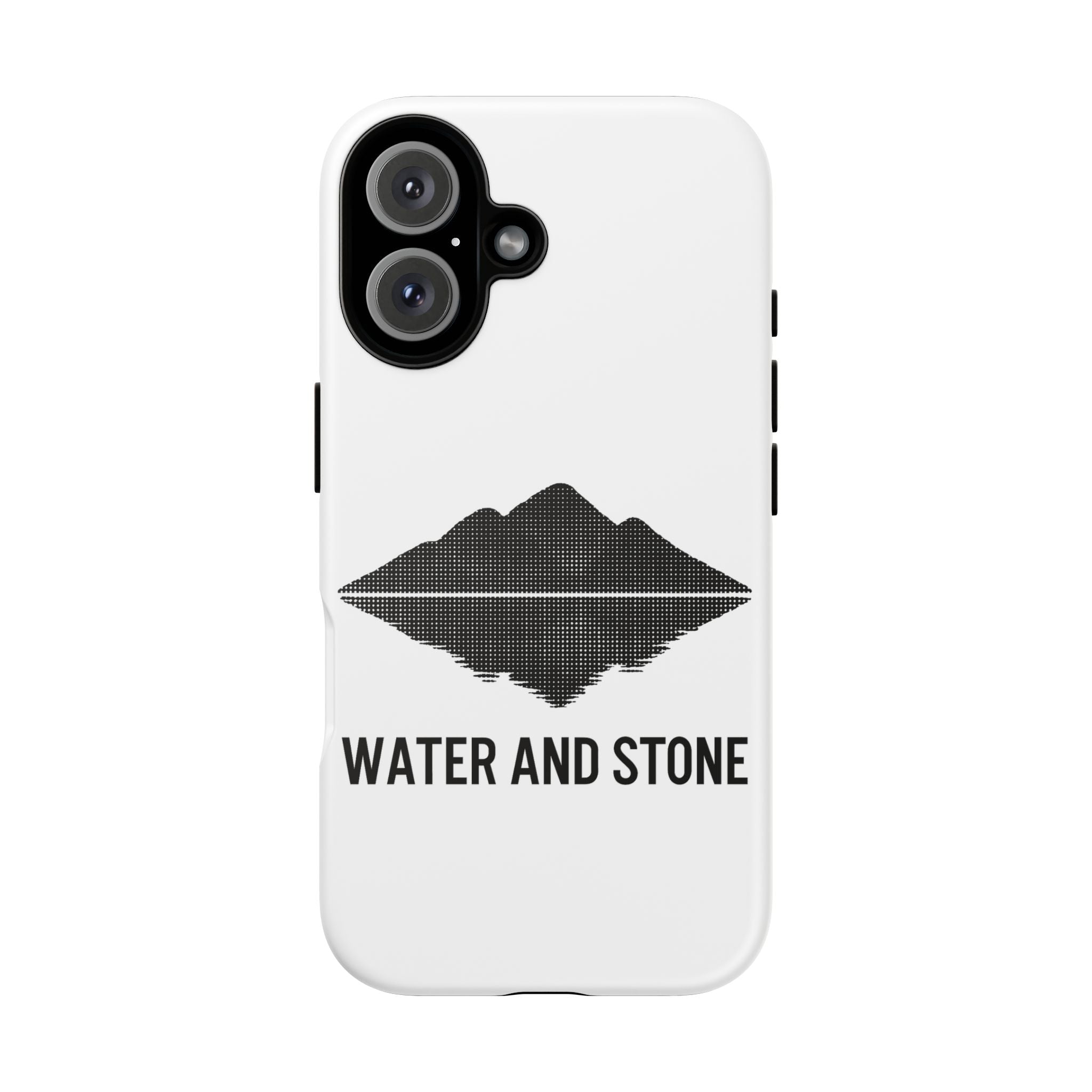 Water and Stone Phone Case | Tough Cases, Nature Lover Gift, Mountain Design, Eco-friendly Accessories, Unique Phone Cover